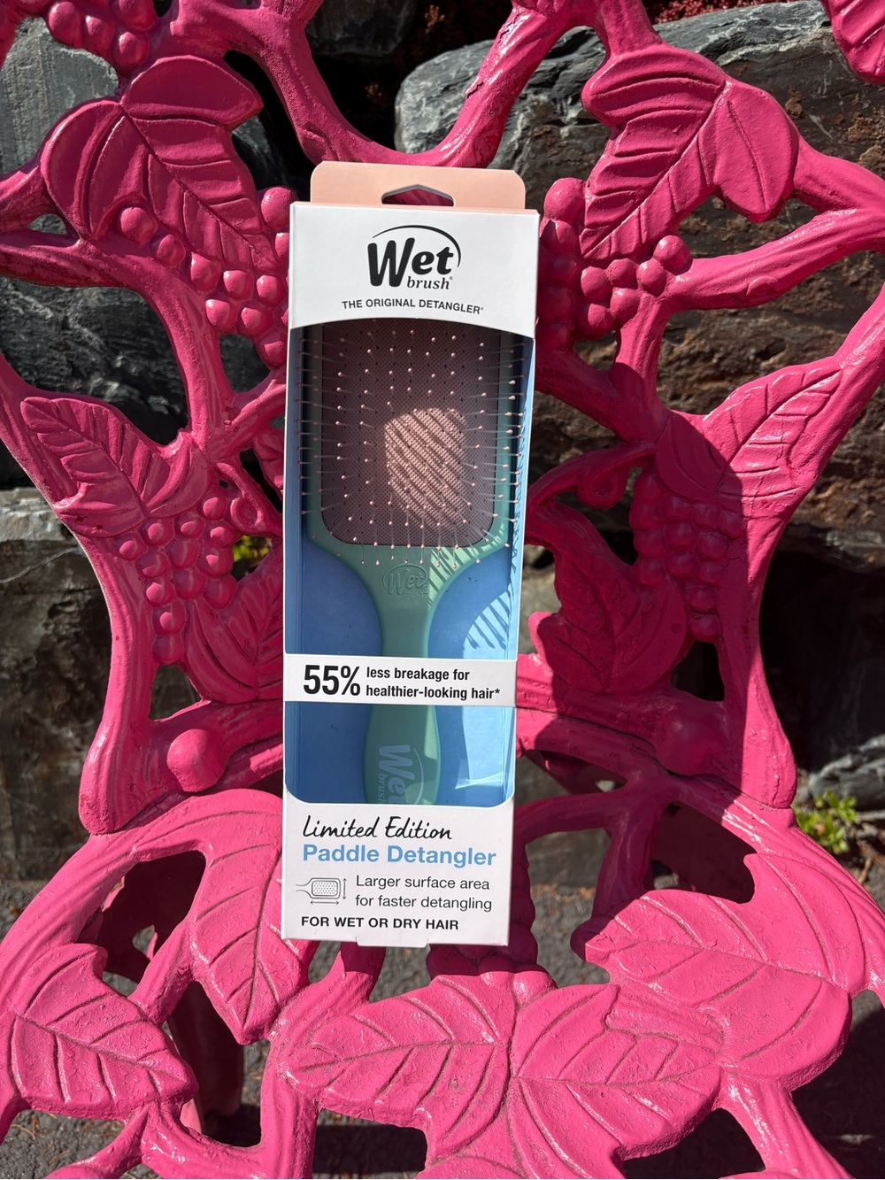 Wet Brush Limited Edition Paddle Detangler - Blue